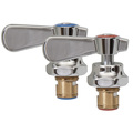 Bk Resources Replacement Optiflow 'Hot & Cold' Valve, Handles & Bonnets, Lead Free XRK-BKF-HB-G
